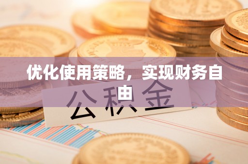 崇礼优化使用策略，实现财务自由
