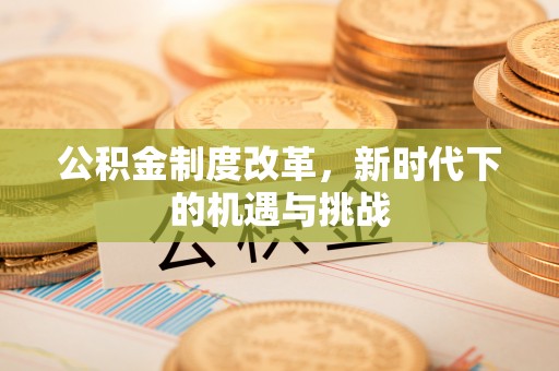 崇礼公积金制度改革，新时代下的机遇与挑战
