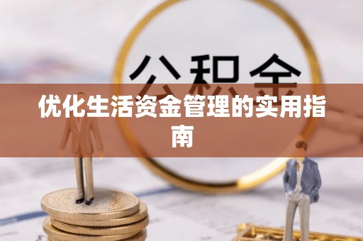 崇礼优化生活资金管理的实用指南