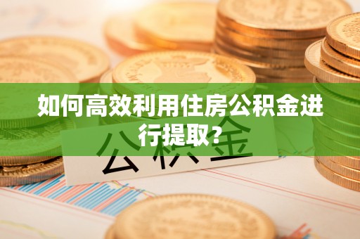 崇礼如何高效利用住房公积金进行提取？