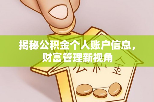 崇礼揭秘公积金个人账户信息，财富管理新视角